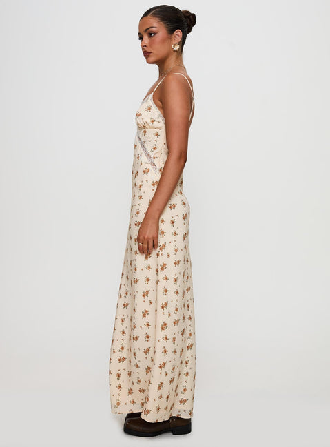 Madeleine Lace Maxi Dress Multi Floral