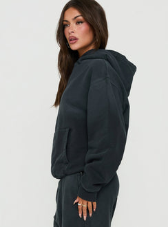 AT Pullover Oversized Hoodie Black