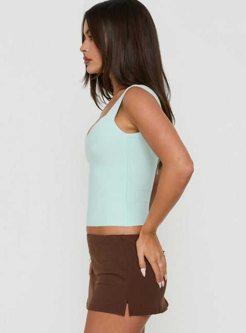 Jourdan Bandage Top Pale Blue