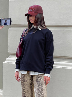 All Day Crewneck Sweatshirt Navy