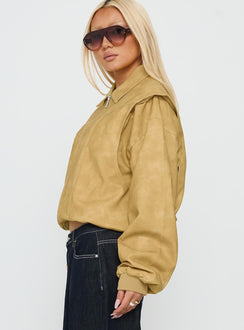Vista Bomber Jacket Mustard