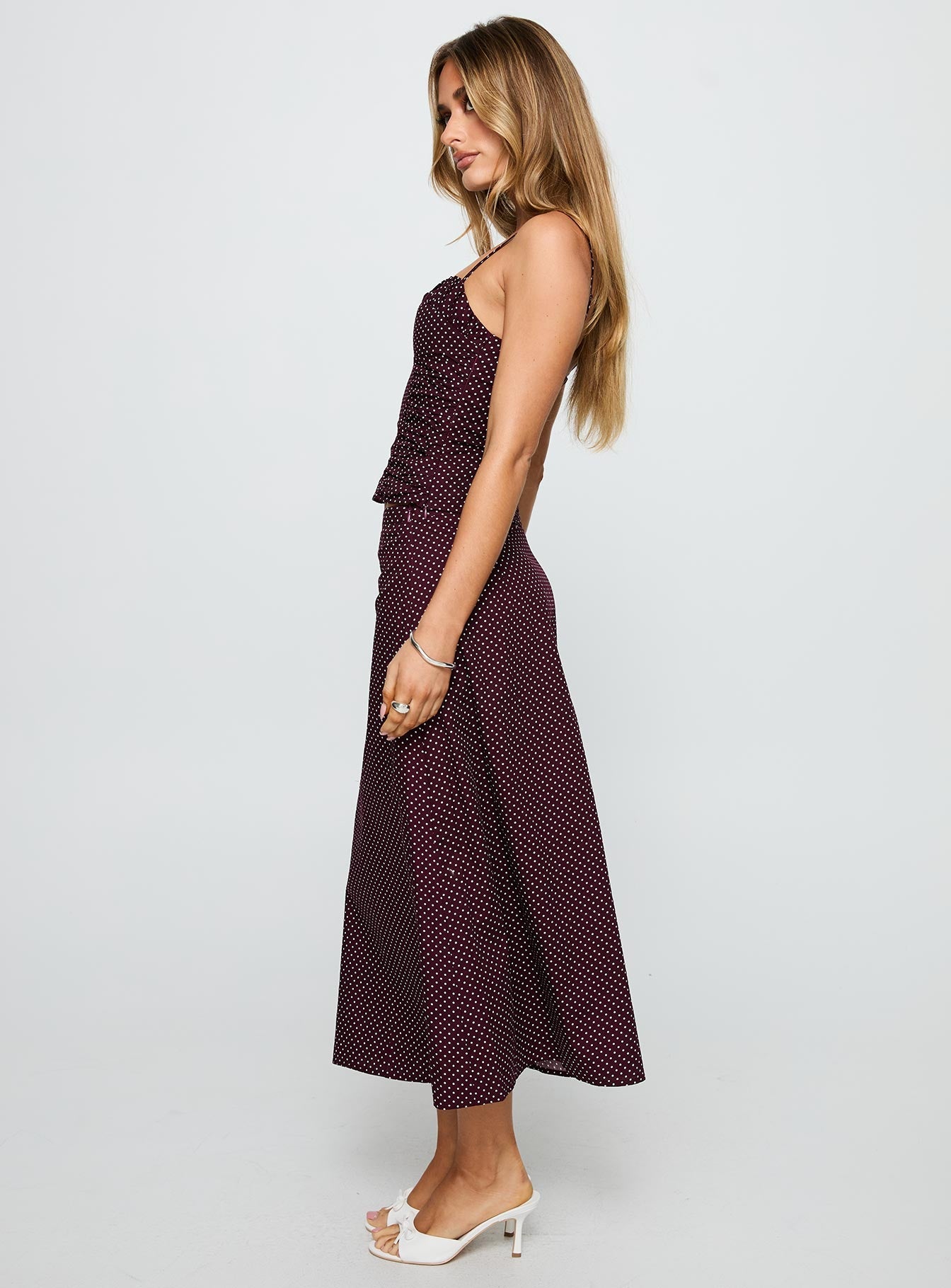 Shining Mirrors Set Burgundy