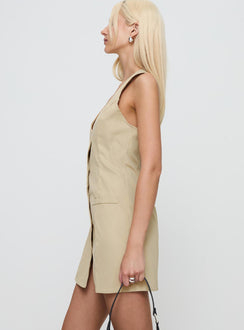 Fenny Mini Dress Beige