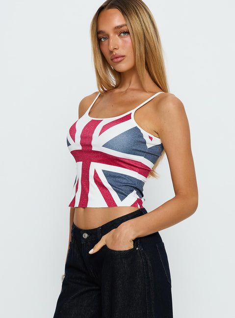 Carrie Cami Top Crimson