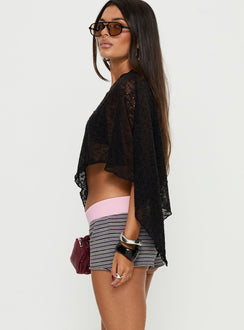 Keirie Jersey Short Multi Stripe