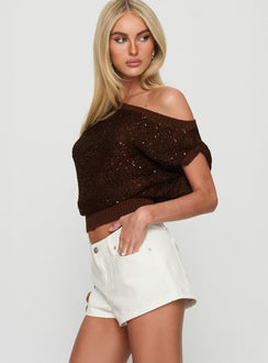 Dreamful Low Rise Mini Denim Short White