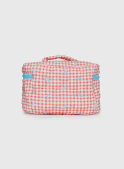 Light Year Pouch Red Gingham
