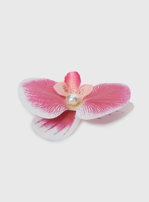Azurah Flower Hair Clip Multi