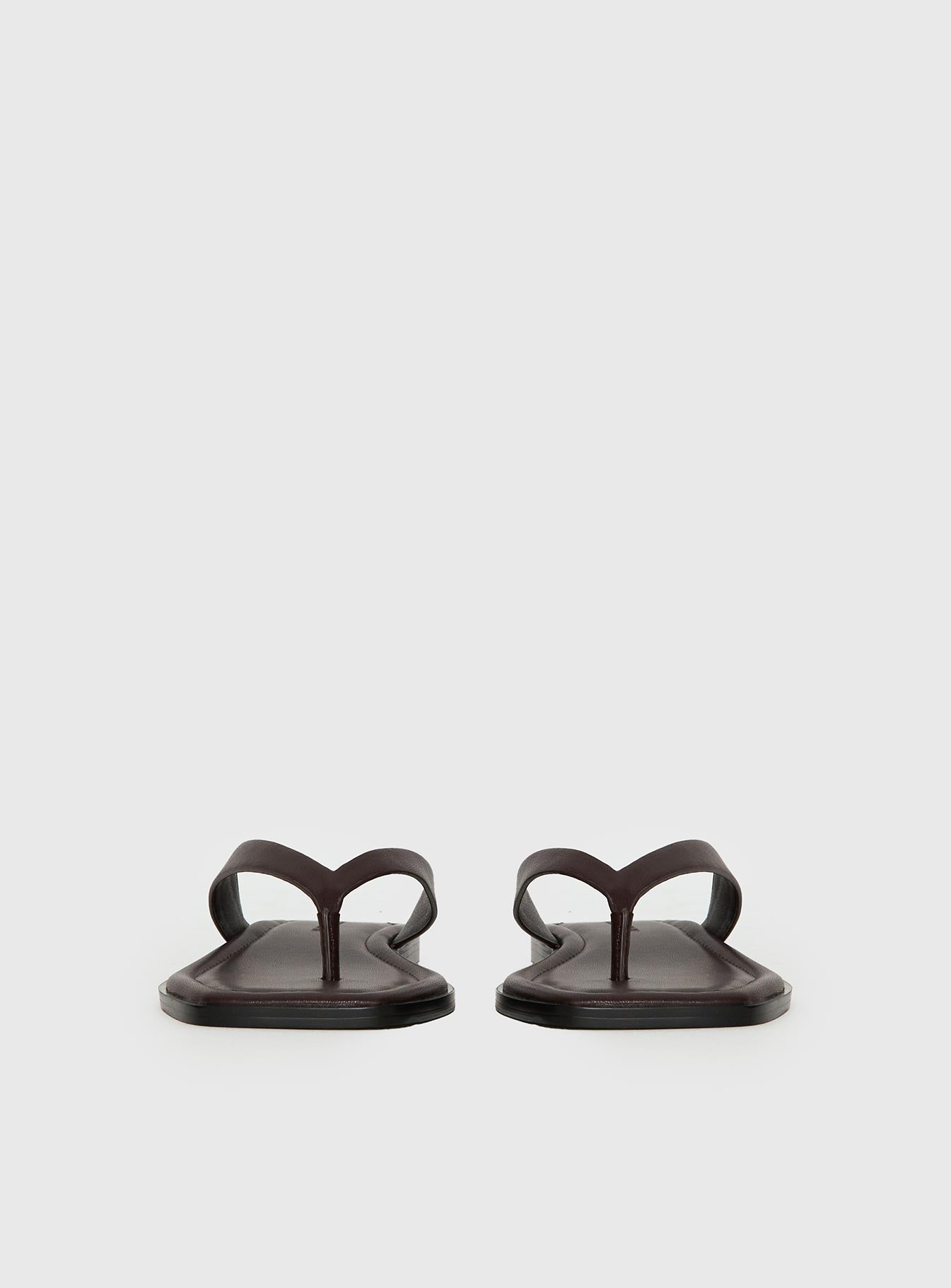 Alara Flat Thong Sandals Brown