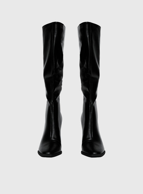 Keeley Boots Matte Black