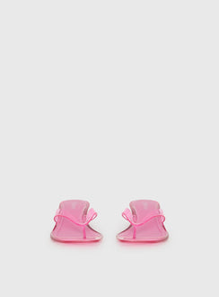 Therapy Jellyz Kitten Heels Pink