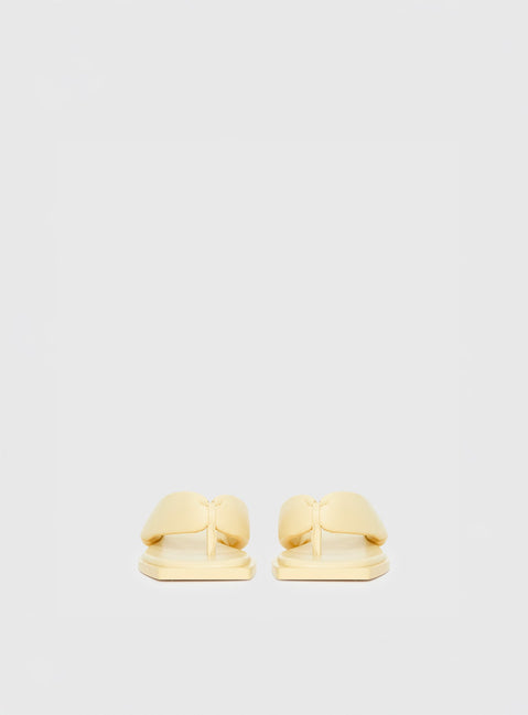 Rylin Puff Thong Sandals Butter