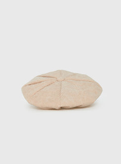 Avenelle Cord Newsboy Hat Fawn