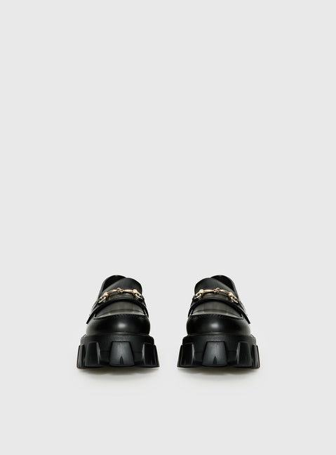Penny Lane Loafers Black