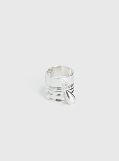 Summers Over Ring Set Silver