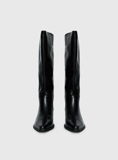 Rashi Knee High Boots Black
