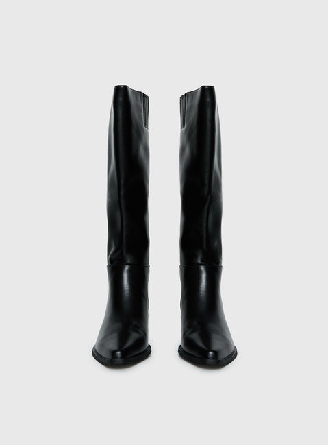 Rashi Knee High Boots Black