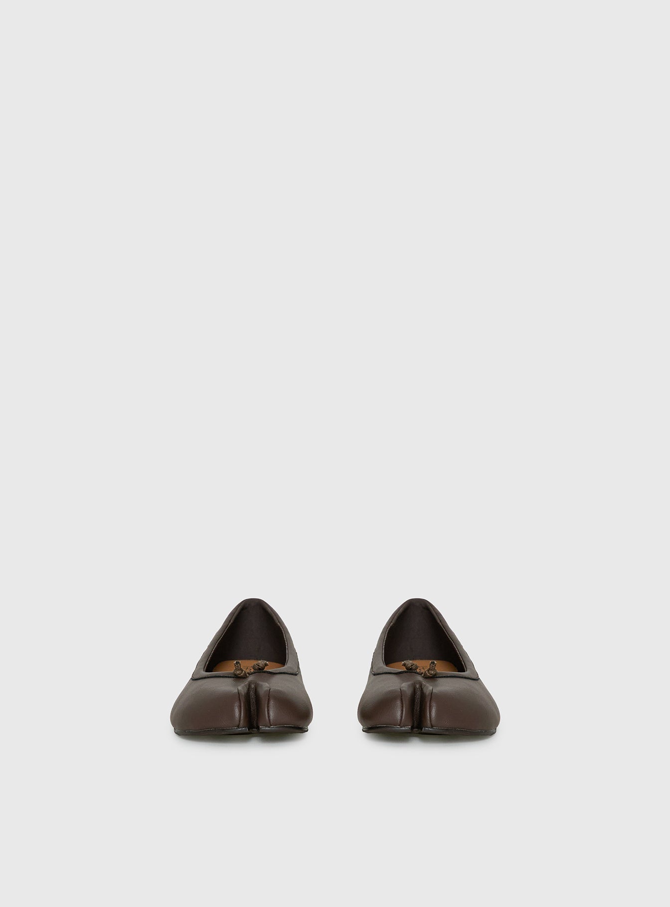 Therapy Harajuku Split Toe Ballet Flats Chocolate