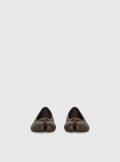 Therapy Harajuku Split Toe Ballet Flats Chocolate