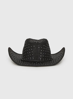 Tennessee Diamante Cowboy Hat Black