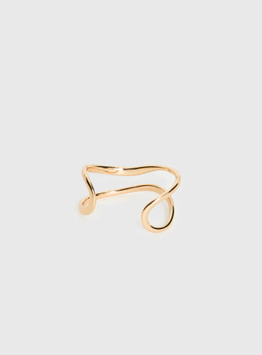 Secret To Love Cuff Gold