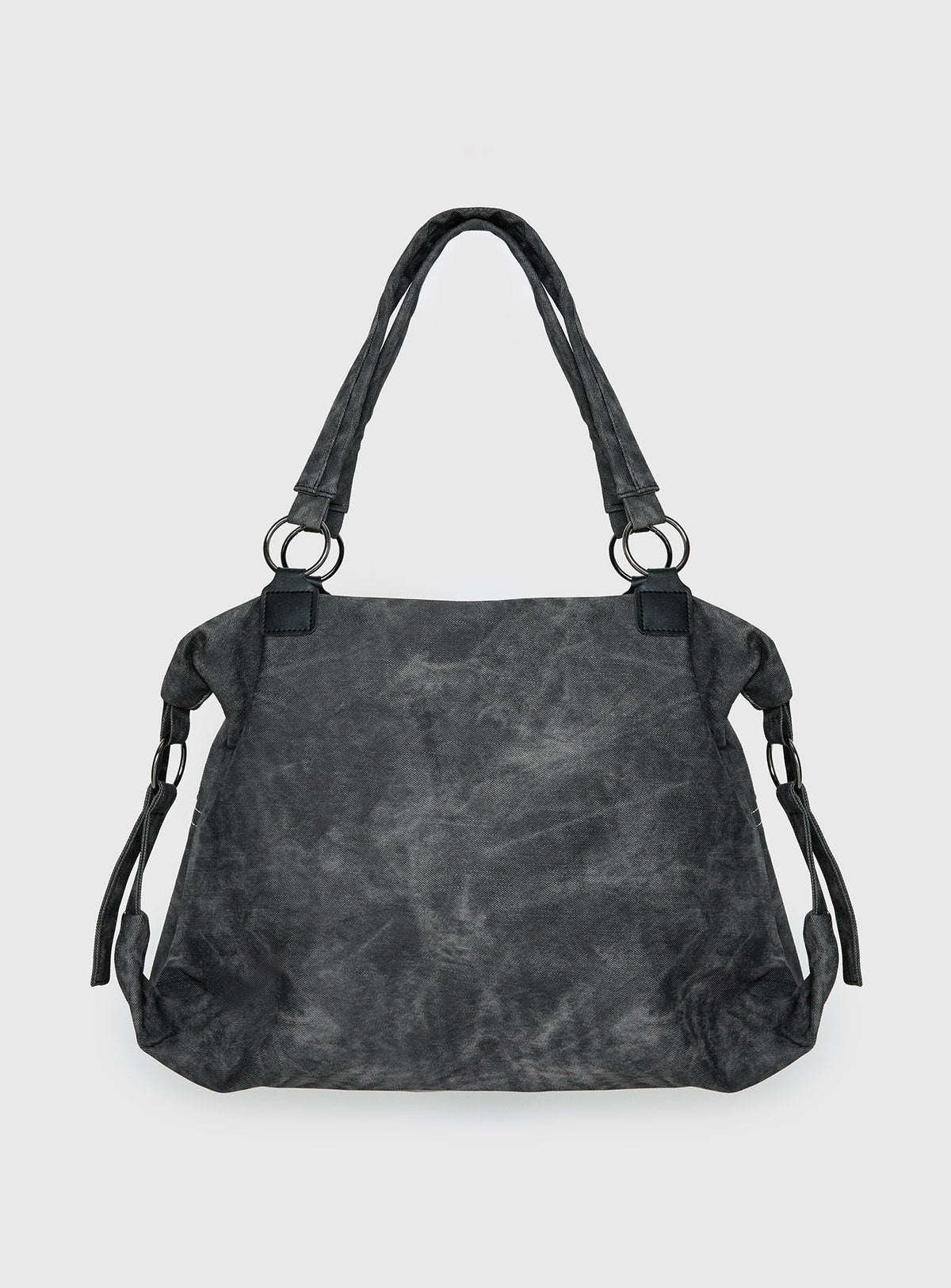 Brittin Stud Detail Shoulder Bag Black