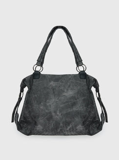 Brittin Stud Detail Shoulder Bag Black