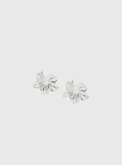 Posie Earrings Silver