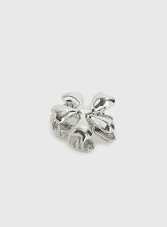 All She Wrote Hair Clip Silver