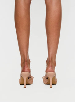 Get To You Pointed Toe Heels Beige
