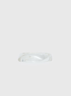 Whirl Resin Cuff Clear