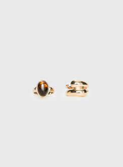 Zailah Ring Pack Gold
