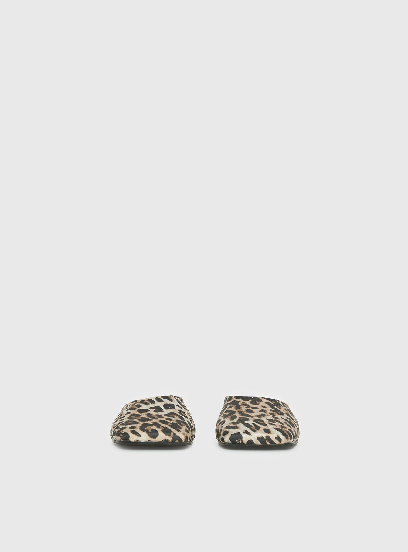 Therapy Gabbi Flats Leopard Satin