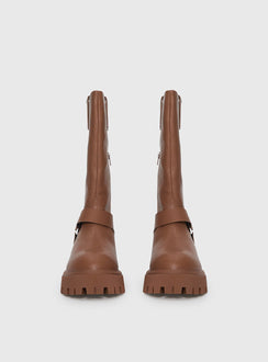 Achillies Riding Boots Brown