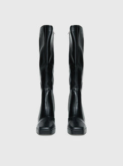 Montgomery Boots Matte Black