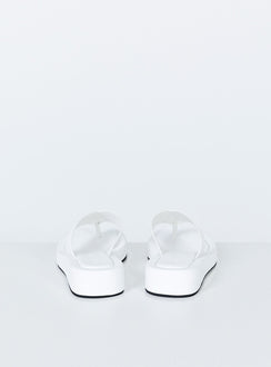 Tampa Sandals White