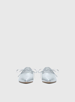 Billini Haruna Ballet Flats Silver Metallic