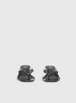 Therapy Jellyz Kitten Heels Smoke