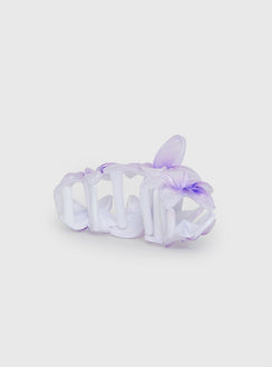 Chianti Frangipani Claw Clip Purple