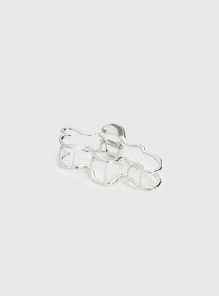 Vanish Hair Clip Silver