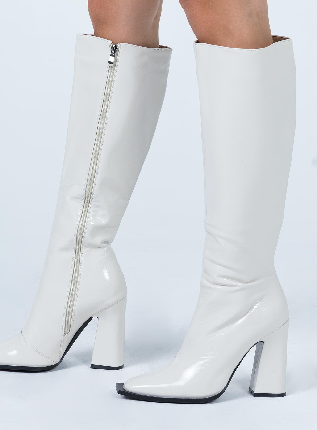 Mercury Boots Off White