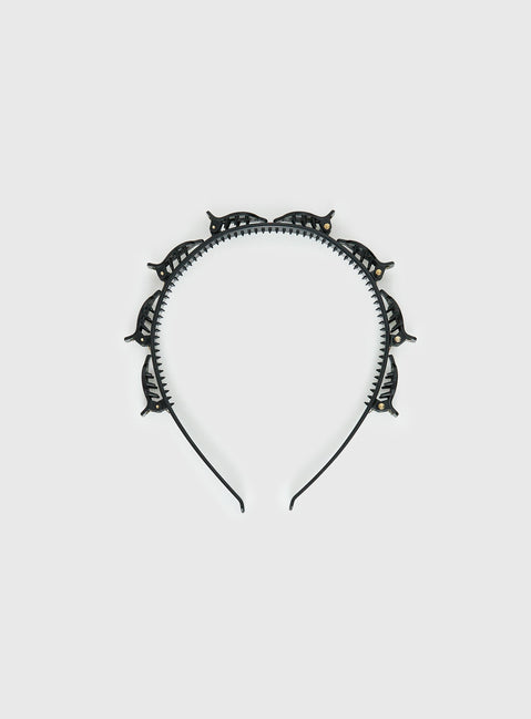 Lorean Headband Black