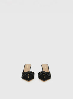 Charisma Pointed Toe Heels Black