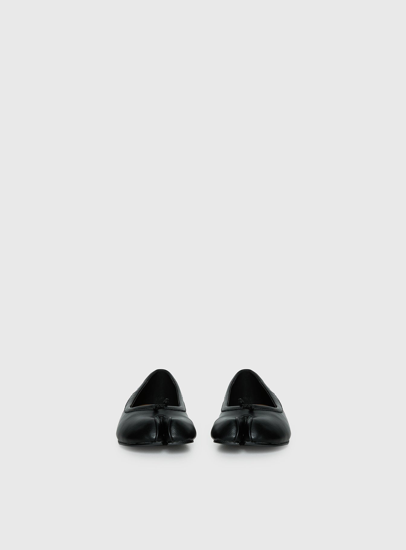 Therapy Harajuku Split Toe Ballet Flats Black