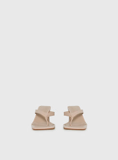 The Mona Heels Beige
