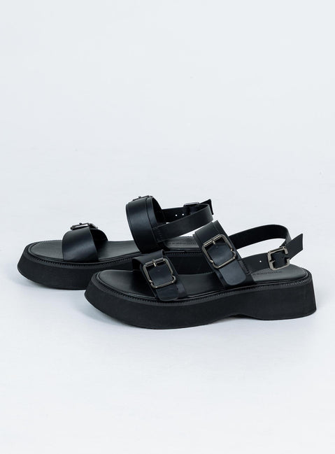 Aja Sandals Black