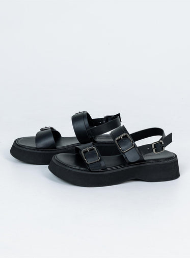 Aja Sandals Black