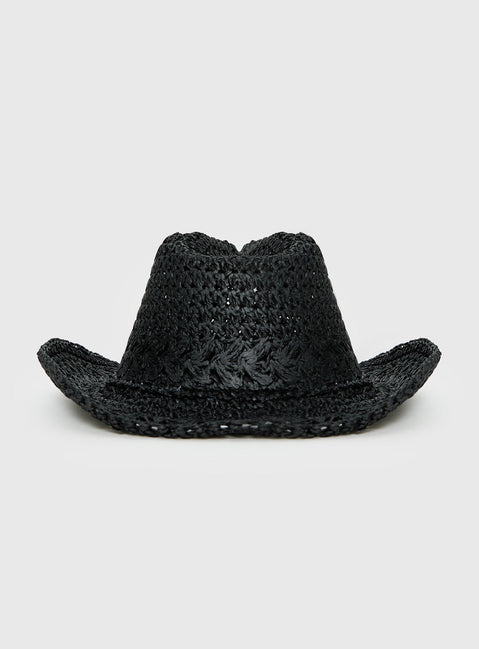 Start Of Summer Cowboy Hat Black