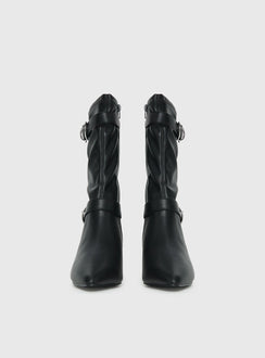 Therapy Kimme Sock Boots Black