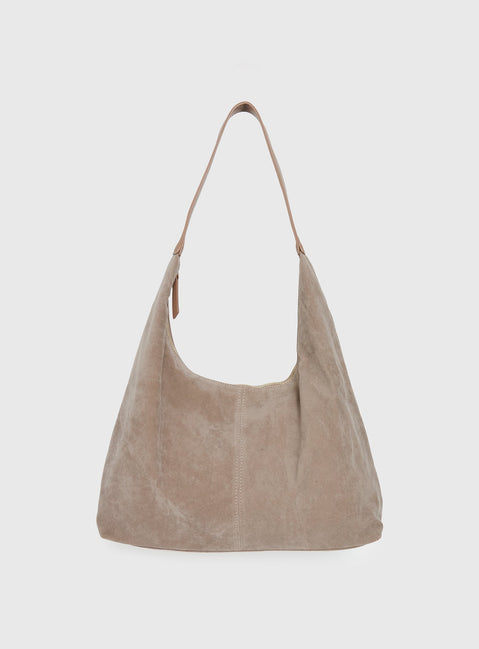 Better On Saturn Shoulder Bag Taupe